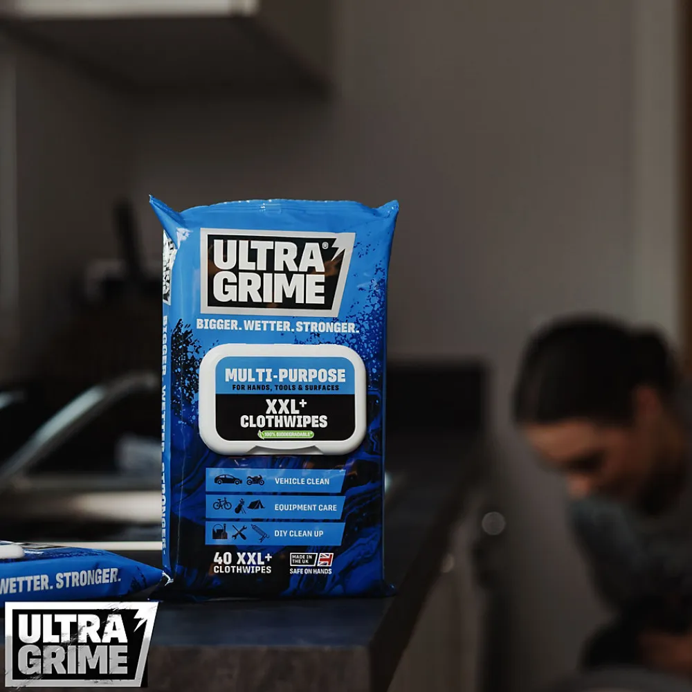 40 lingettes multi-usages premium XXL L.38 x l.25 cm>Ultragrime Best
