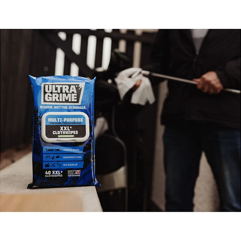 40 lingettes multi-usages premium XXL L.38 x l.25 cm>Ultragrime Best