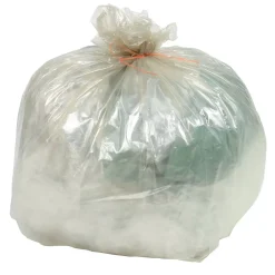 10 sacs poubelle transparents jetables 100L* Sac Poubelle