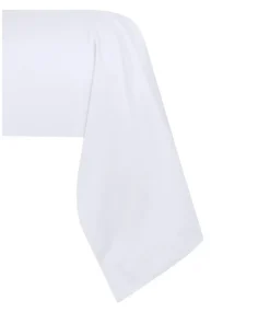 1 Taie de traversin percale de coton uni 45 x 185 cm Elysee blanc>Eden Outlet