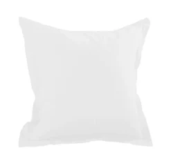 1 Taie d'39oreiller coton uni 65 x 65 cm Alice blanc>Eden Sale