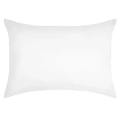 1 Taie d'39oreiller coton uni 50 x 70 cm s blanc>Eden Discount