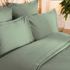 1 Taie d'39oreiller percale de coton uni 50 x 70 cm Harmonie blanc>Eden Clearance