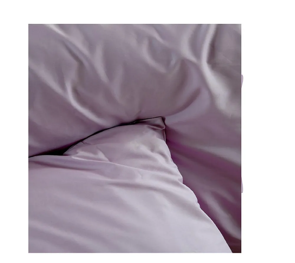 1 Taie d'39oreiller percale de coton uni Elysee>Eden Outlet