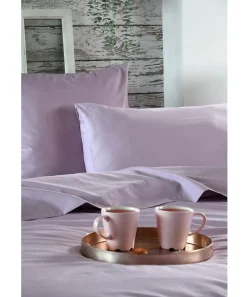 1 Taie d'39oreiller percale de coton uni Elysee>Eden Hot