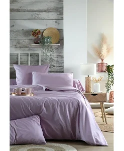 1 Taie d'39oreiller percale de coton uni Elysee><noscript><img width=