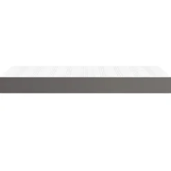 Vidaxl 347746 Matelas de lit à ressorts ensachés Gris 100x200x20cm Similicuir* Matelas