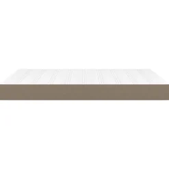 347798 Matelas de lit à ressorts ensachés Taupe 140x200 cm epaisseur 20 cm Tissu><noscript><img width=