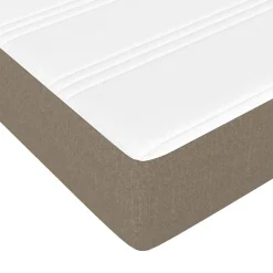 347798 Matelas de lit à ressorts ensachés Taupe 140x200 cm epaisseur 20 cm Tissu><noscript><img width=