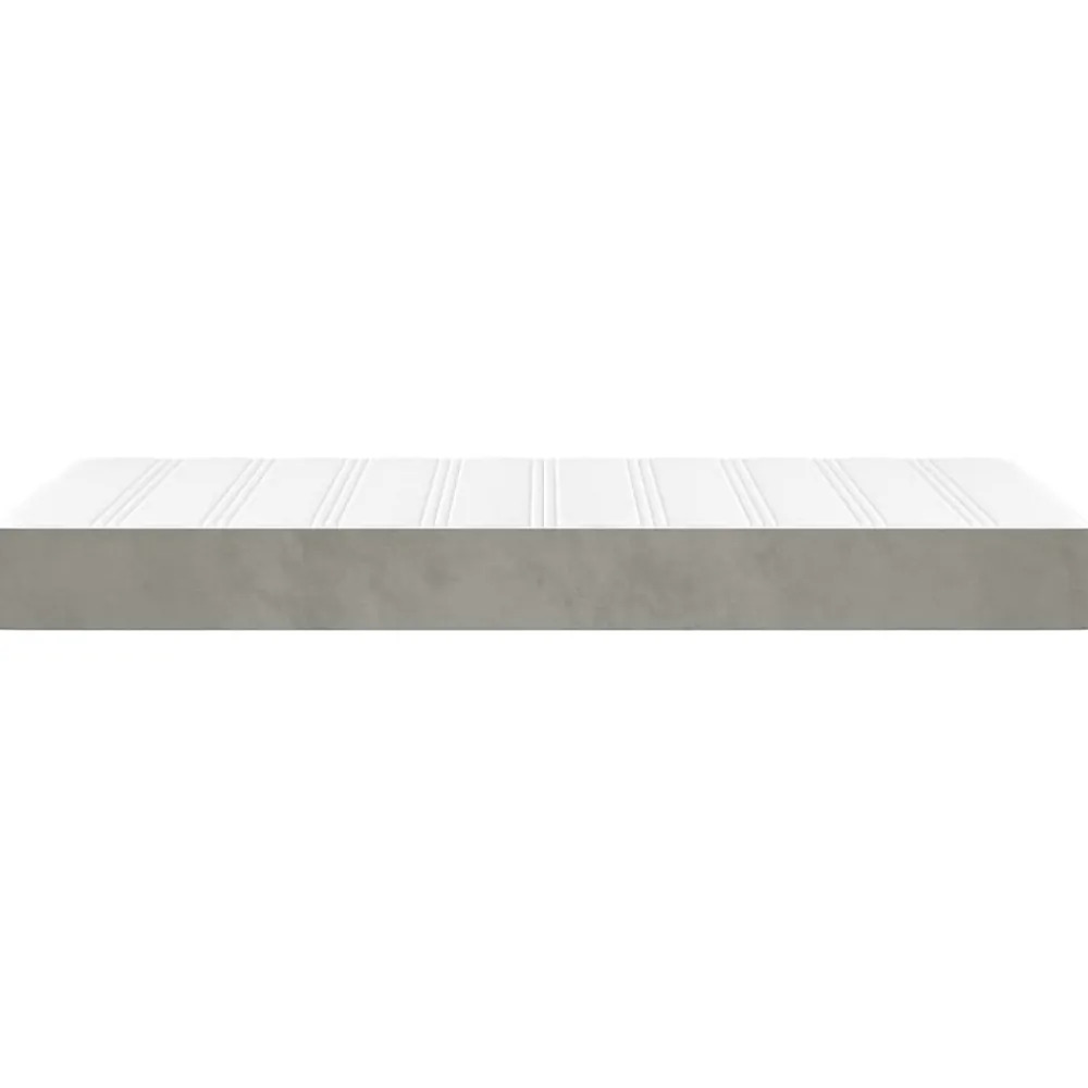 347748 Matelas de lit à ressorts ensachés Gris clair 100x200x20 cm>Vidaxl