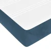 Vidaxl 347772 Matelas de lit à ressorts ensachés Bleu foncé 120x200x20 cm* Matelas