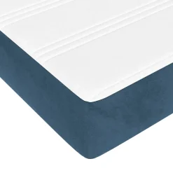 Vidaxl 347772 Matelas de lit à ressorts ensachés Bleu foncé 120x200x20 cm* Matelas