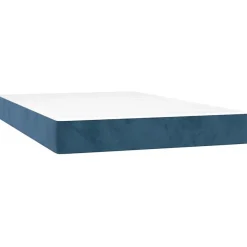 Vidaxl 347772 Matelas de lit à ressorts ensachés Bleu foncé 120x200x20 cm* Matelas