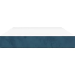 Vidaxl 347772 Matelas de lit à ressorts ensachés Bleu foncé 120x200x20 cm* Matelas