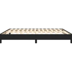 Vidaxl 3120712 Sommier à ressorts de lit Noir 180x200 cm Similicuir* Sommier
