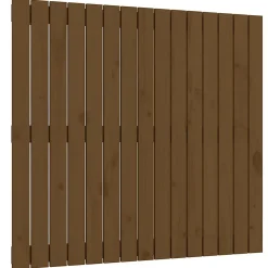824886 Tête de lit murale Marron miel 95,5x3x90 cm Bois massif de pin>Vidaxl New