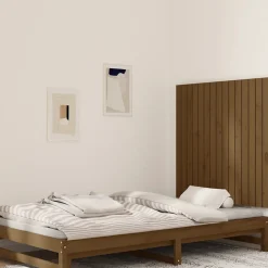 824886 Tête de lit murale Marron miel 95,5x3x90 cm Bois massif de pin>Vidaxl New