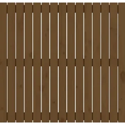 824886 Tête de lit murale Marron miel 95,5x3x90 cm Bois massif de pin><noscript><img width=