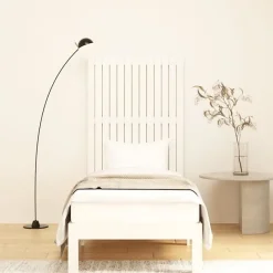 Vidaxl 824954 Tête de lit murale Blanc 82,5x3x110 cm Bois massif de pin* Tête De Lit