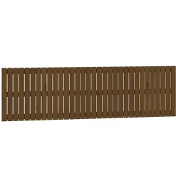 824831 Tête de lit murale Marron miel 204x3x60 cm Bois massif de pin>Vidaxl Discount