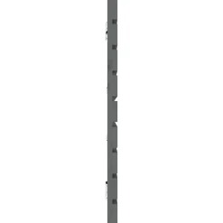 Vidaxl 824720 Tête de lit murale Gris 206x3x63 cm Bois massif de pin* Tête De Lit