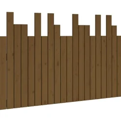 824791 Tête de lit murale Marron miel 127,5x3x80 cm Bois massif de pin>Vidaxl Discount