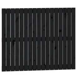 824877 Tête de lit murale Noir 108x3x90 cm Bois massif de pin>Vidaxl Sale