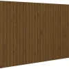 824951 Tête de lit murale Marron miel 159,5x3x110cm Bois massif de pin>Vidaxl Sale