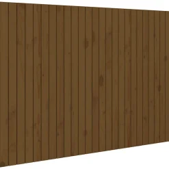 824951 Tête de lit murale Marron miel 159,5x3x110cm Bois massif de pin>Vidaxl Sale