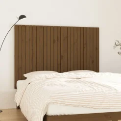 824951 Tête de lit murale Marron miel 159,5x3x110cm Bois massif de pin>Vidaxl Sale