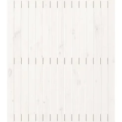 824934 Tête de lit murale Blanc 95,5x3x110 cm Bois massif de pin><noscript><img width=