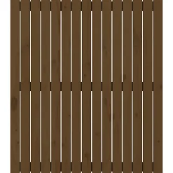 Vidaxl 824936 Tête de lit murale Marron miel 95,5x3x110 cm Bois massif de pin* Tête De Lit