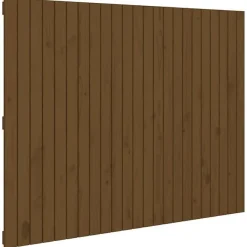 824946 Tête de lit murale Marron miel 146,5x3x110cm Bois massif de pin>Vidaxl Outlet