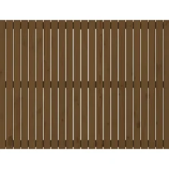 824946 Tête de lit murale Marron miel 146,5x3x110cm Bois massif de pin><noscript><img width=
