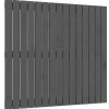 824885 Tête de lit murale Gris 95,5x3x90 cm Bois massif de pin>Vidaxl Sale