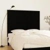 824947 Tête de lit murale Noir 146,5x3x110 cm Bois massif de pin>Vidaxl Sale