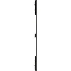 824947 Tête de lit murale Noir 146,5x3x110 cm Bois massif de pin><noscript><img width=