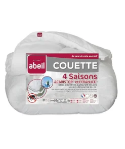 Couette 4 Saisons ANTI-ACARIENS 240x260cm>Abeil Outlet