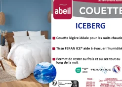 Couette légere ICEBERG 140x200cm><noscript><img width=
