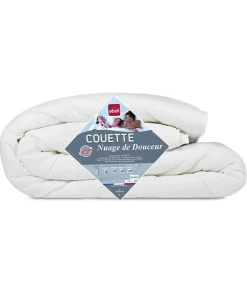 Abeil Couette légere NUAGE de DOUCEUR 200x200 cm blanc* Couette
