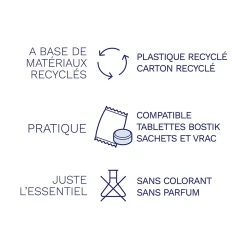 Bostik Absorbeur d'humidité avec 2 tablettes de 250 g Respire pour surface de 25 m²* Absorbeur D'Humidité