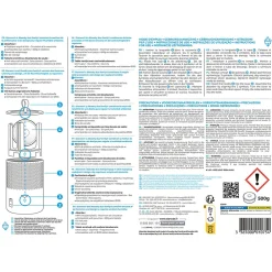 Absorbeur d'humidité compact 25m² vert kaki + 1 tablette 500g><noscript><img width=
