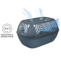 Absorbeur d'humidité 40m² + 2 recharges galet 450g><noscript><img width=