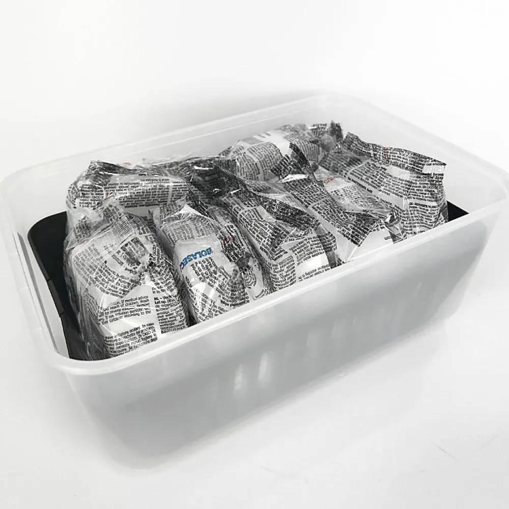 Absorbeur d'humidité, protection anti-humidité -kit 40 m² + 7 recharges->Procom Clearance