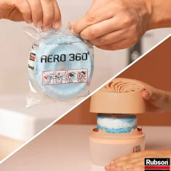 Absorbeur d'humitidé anti-odeur Aéro 360 20m2 coloris pêche><noscript><img width=