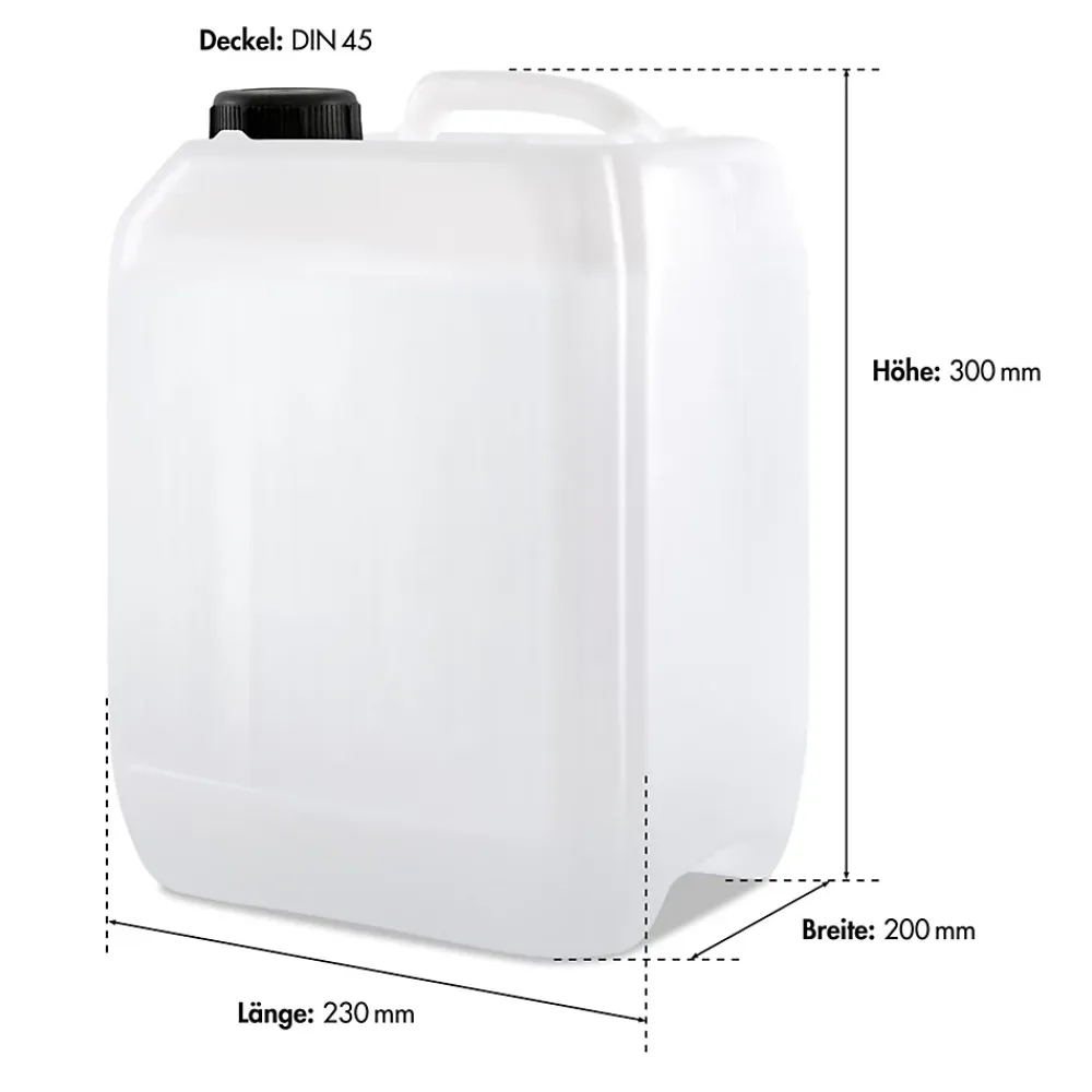 Höfer Chemie Acide Acétique 60 %, 12 x 10 L : Nettoyant Concentré, Et Économique Pour Un Usage Ménager Polyvalent* Acide Chlorhydrique