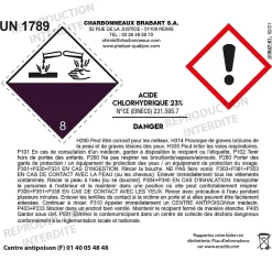 Acide chlorhydrique détartrant puissant 1L>Phebus Outlet