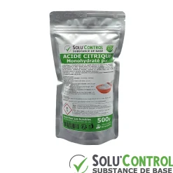 Tout Pour Les Nuisibles Acide citrique monohydraté pur 500 g - 100% d'origine naturel - Nettoyer, détartrer, raviver l'inox et corriger le pH* Acide Chlorhydrique