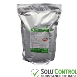 Tout Pour Les Nuisibles Acide citrique monohydraté pur 3 kg - 100% d'origine naturel - Nettoyer, détartrer, raviver l'inox et corriger le pH* Acide Chlorhydrique