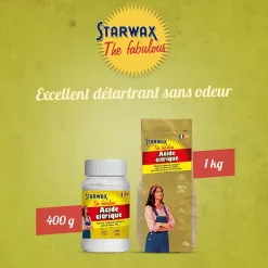 Starwax Acide citrique The fabulous 1kg* Acide Citrique